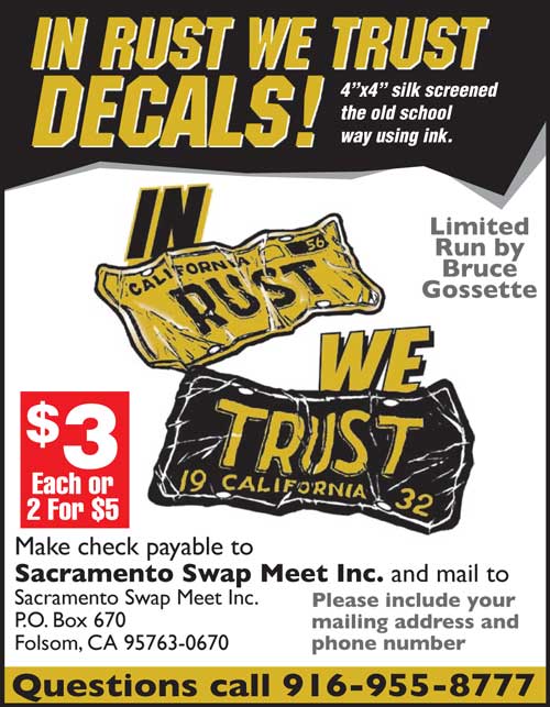 Sacramento Swap Meet Decal